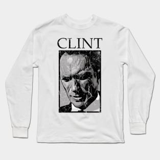 Clint Silhouette Long Sleeve T-Shirt